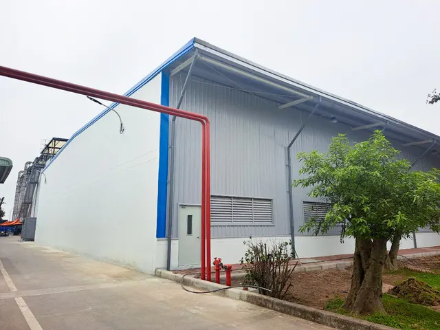 Xây dựng nhà kho B và khu xử lý rác thải tại Nhà Máy Sơn Hà — 5
