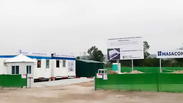 Xây dựng nhà kho mới tại Công ty AN NAM MATSUOKA — 5